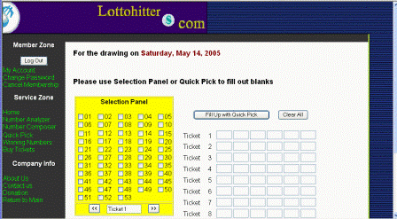 play lotto lottery online